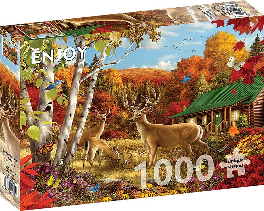 Somewhere in a Field 1000pc Enjoy Puzzle