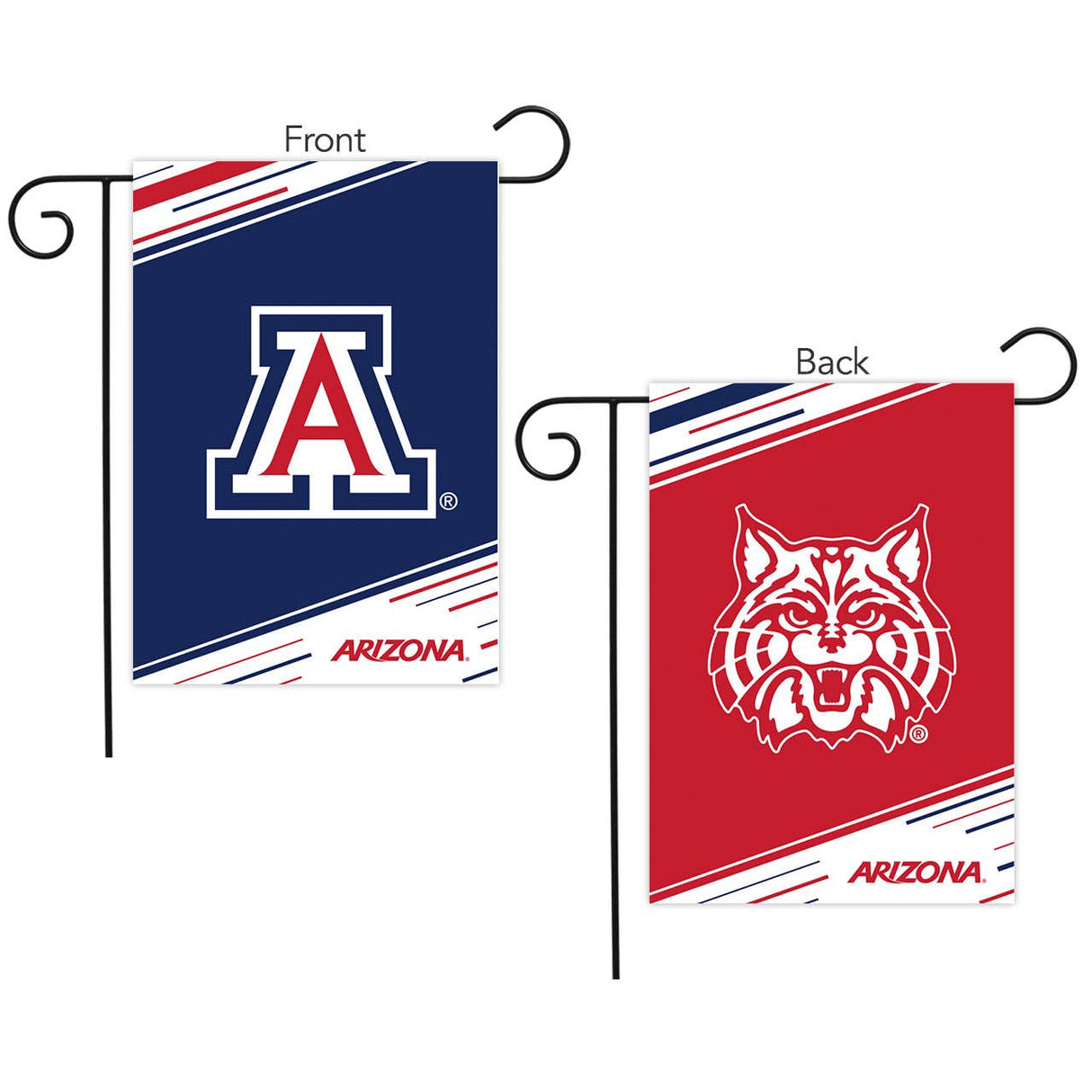 University of Arizona Ncaa Licensed  Garden Flag