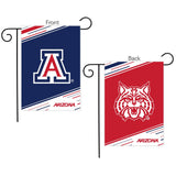 University of Arizona Ncaa Licensed  Garden Flag