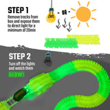 Dinosaur Race Escape Track Playset Toy Gift For Kids, Boys, Girls