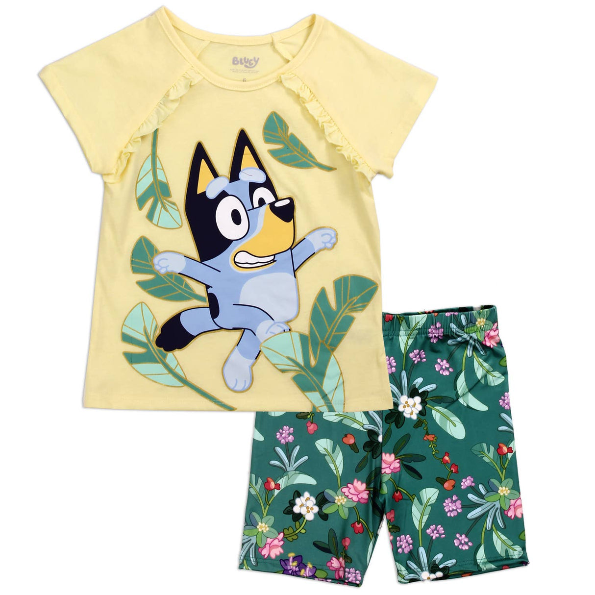 BLUEY Girls 2-Piece Short Set