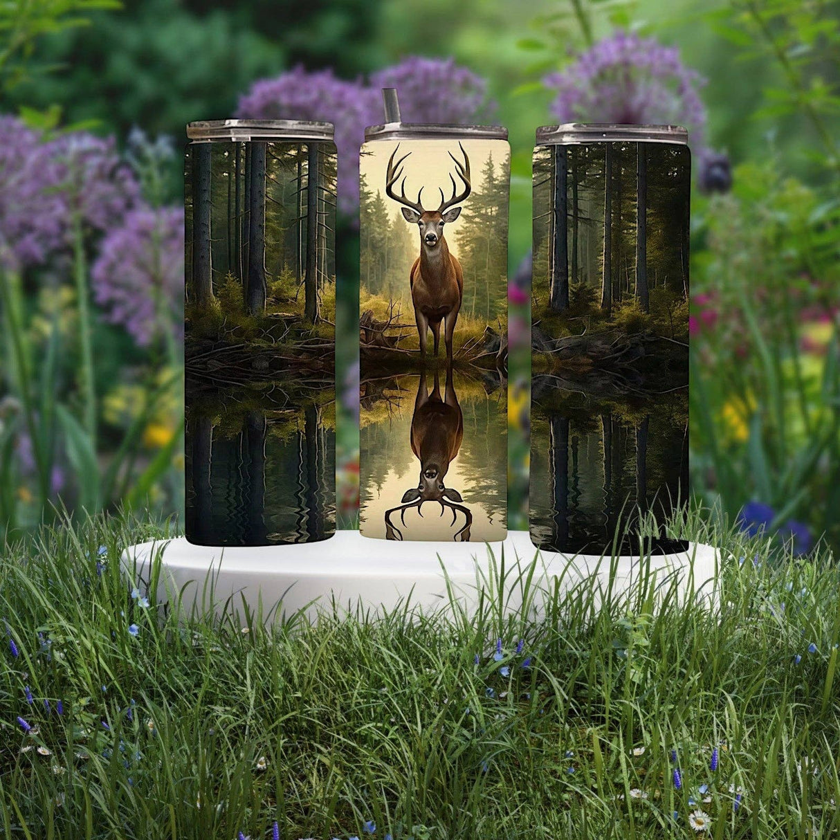 Buck Reflection Edition 20oz Tumbler (with Straw)
