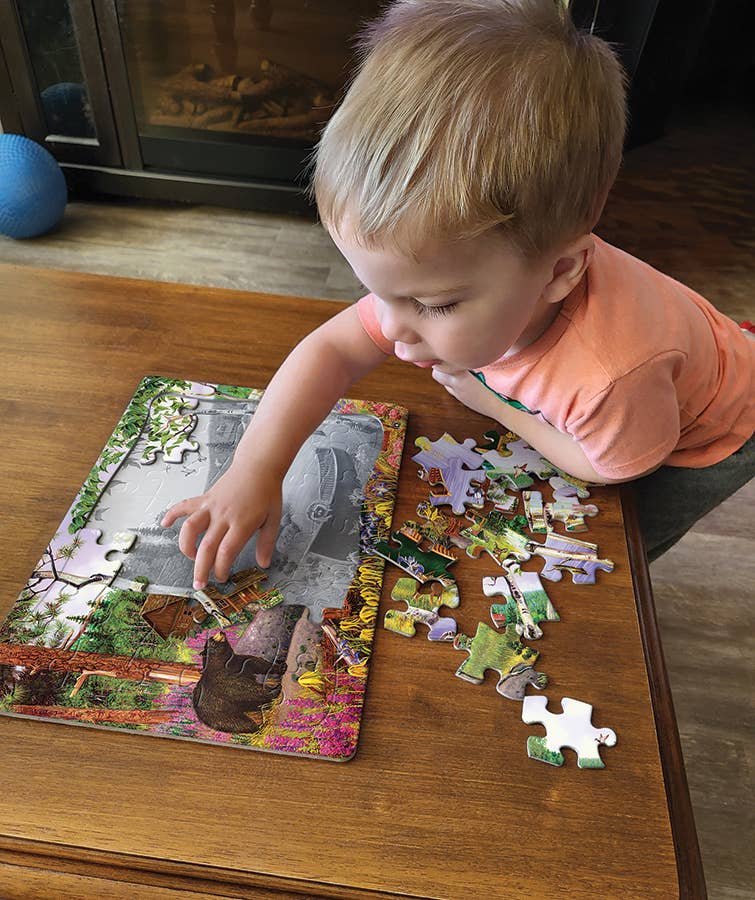 Bear Lake (tray) 35pc puzzle
