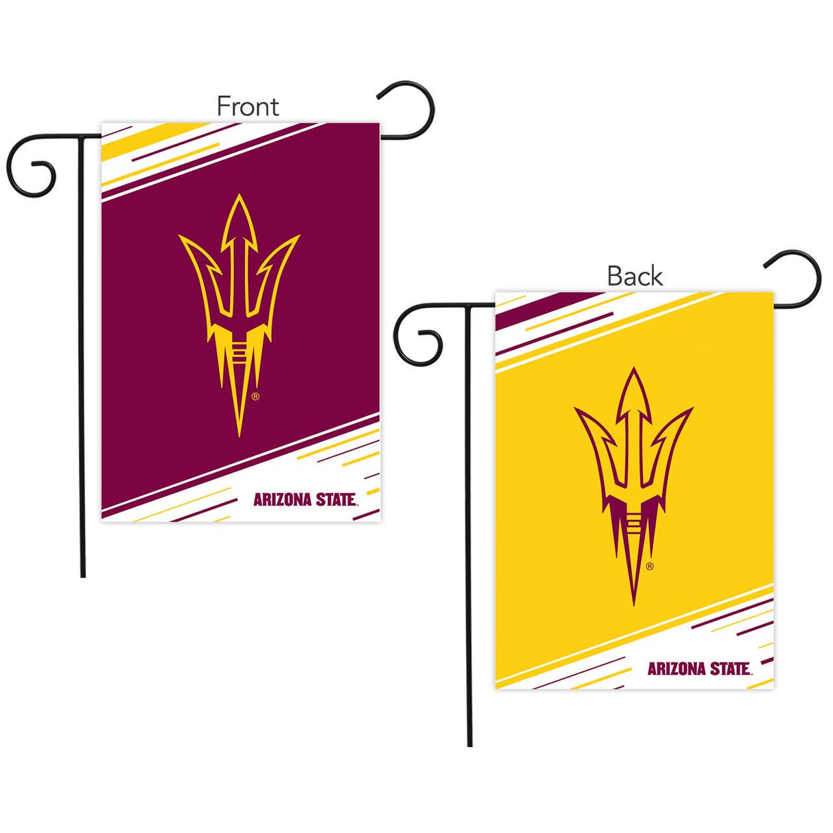 Arizona State University Ncaa Licensed  Garden Flag