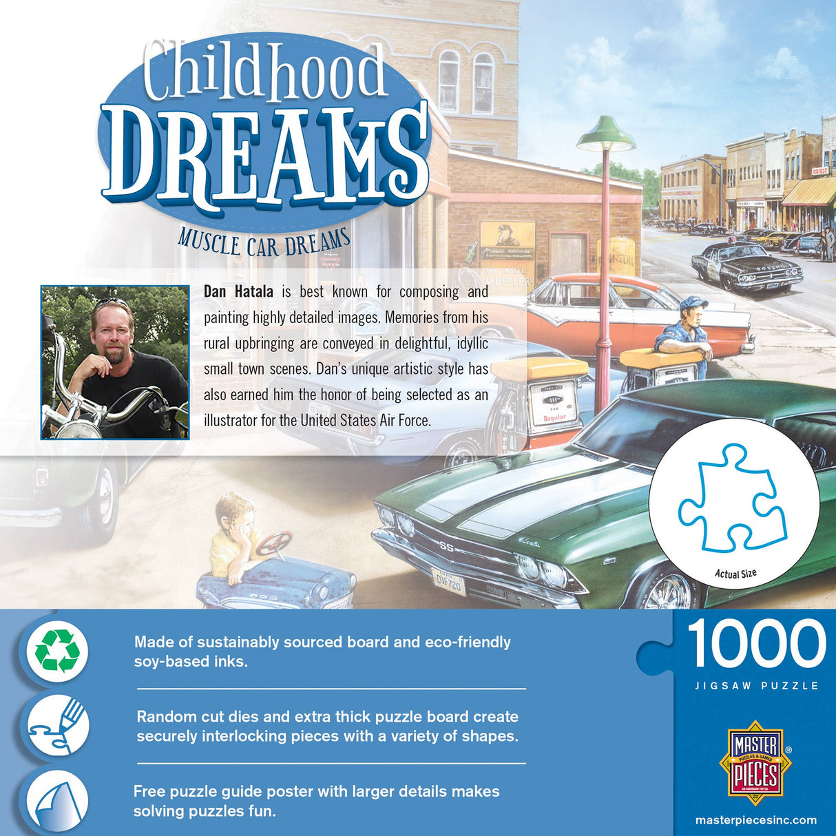 Childhood Dreams - Muscle Car Dreams 1000 Piece Puzzle