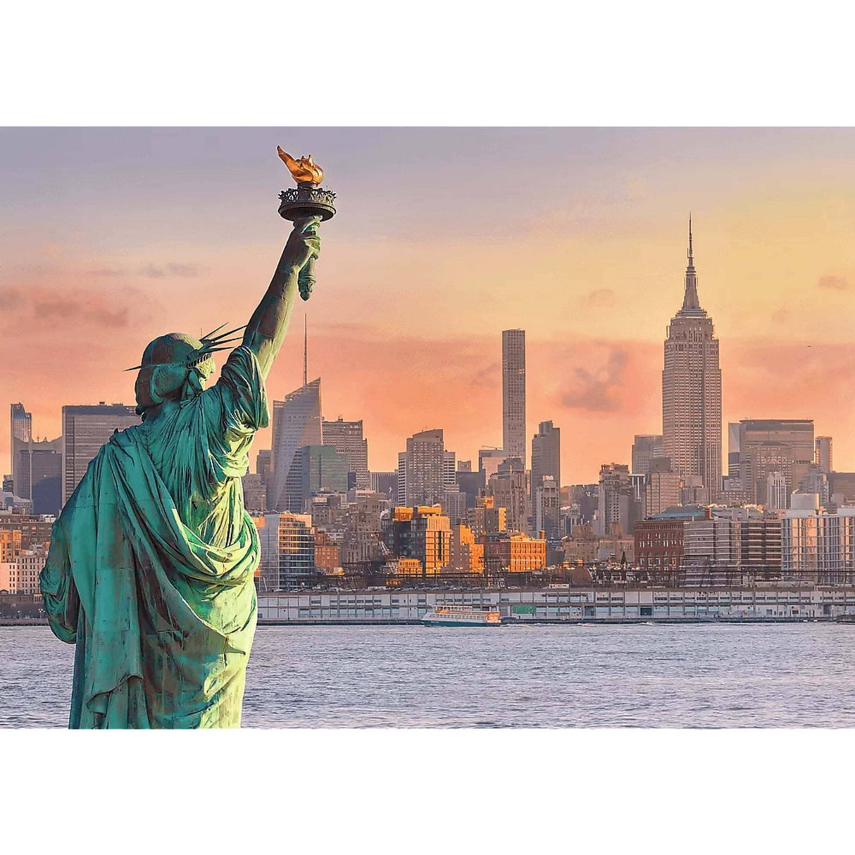 1000 Piece Puzzle - National Parks Statue of Liberty