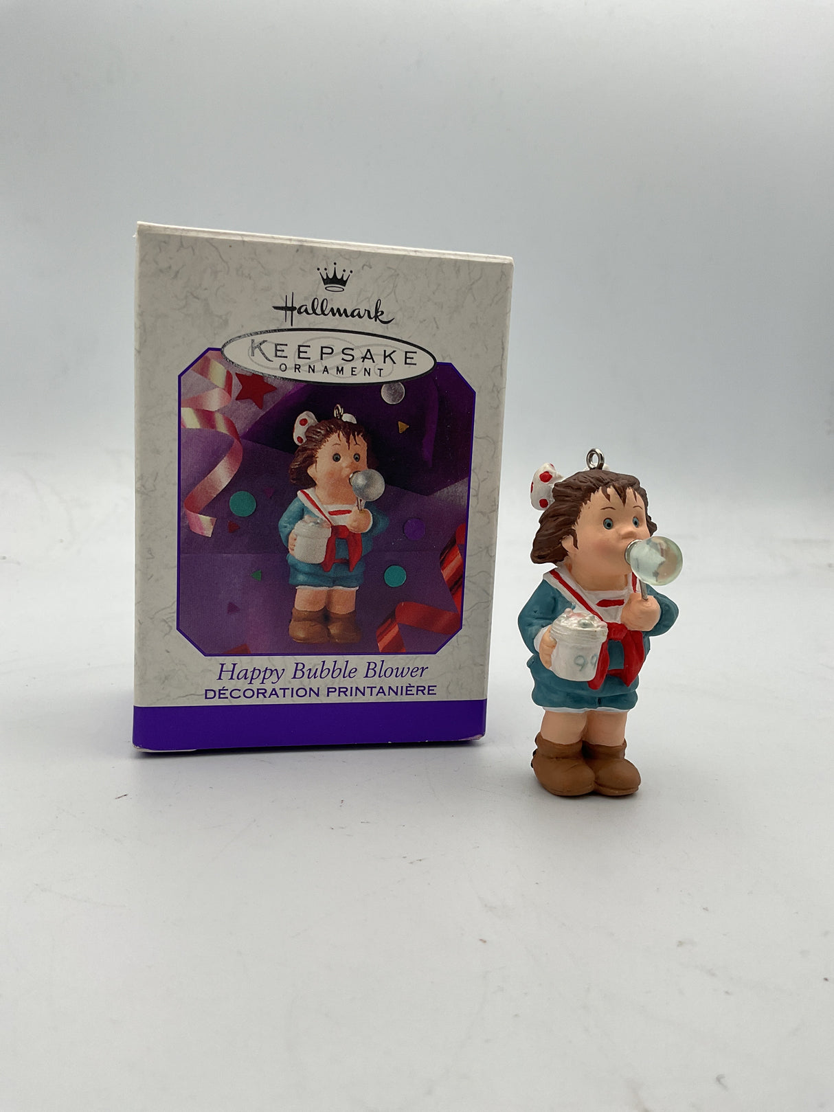 Happy Bubble Blower Ornament