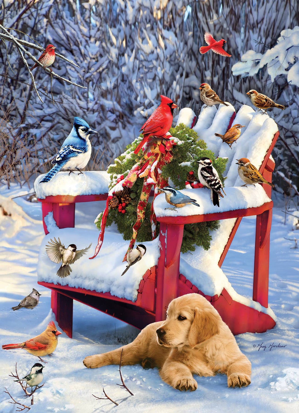 Warm Winter's Day 1000pc puzzle