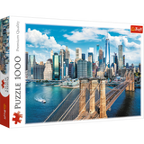 1000 Piece Puzzle - Brooklyn Bridge, New York, USA