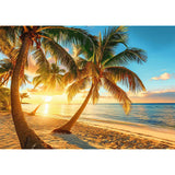 1000 Piece Puzzle - Sunset Tropical Beach