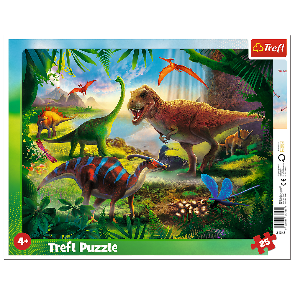 Preschool 25 Piece Puzzle - Dinosaurs