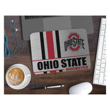 Aluminum Ohio State Buckeyes Stripe Mousepad