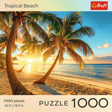 1000 Piece Puzzle - Sunset Tropical Beach