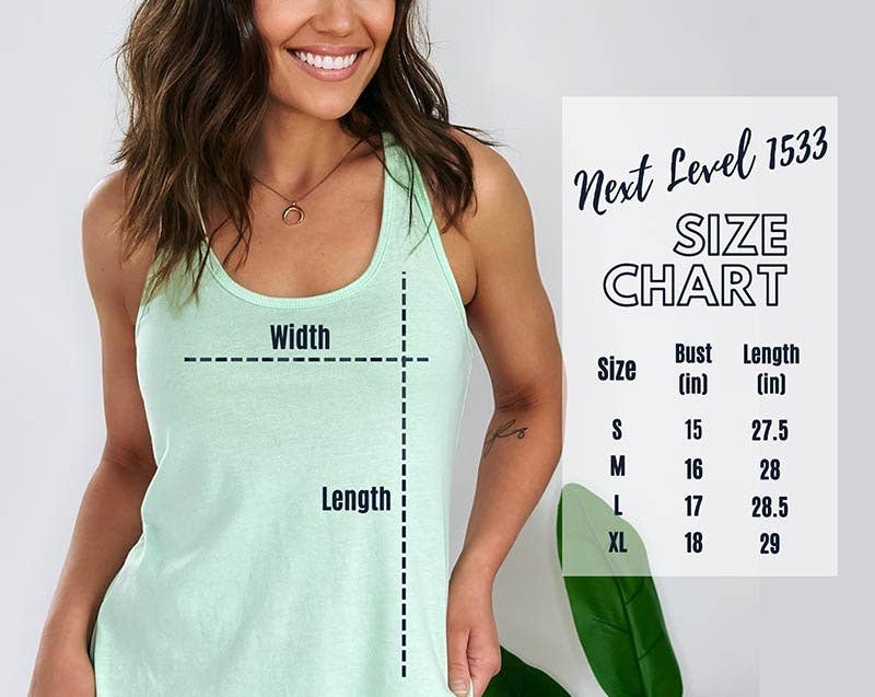 Checkered Flag Black Bow Graphic Racerback Tank