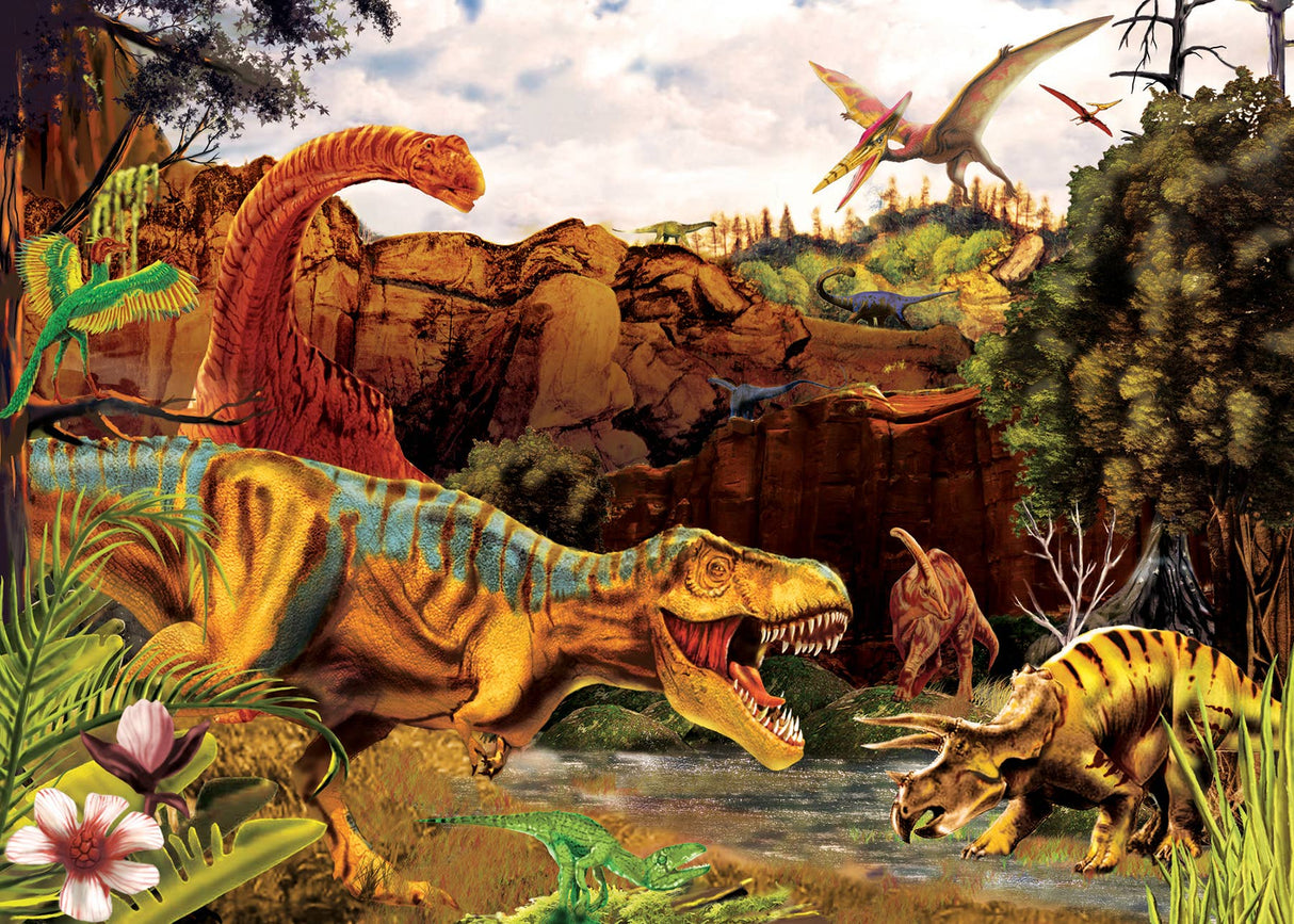 Dino Story (tray) 35pc puzzle