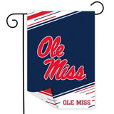 University of Mississisppi Ncaa Licensed  Garden Flag