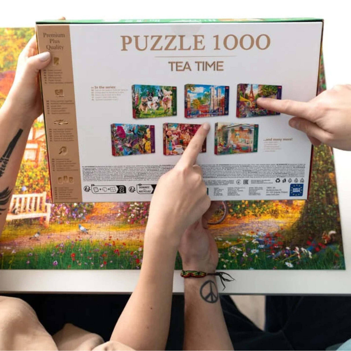 Premium Plus 1000 Piece Puzzle - Here Comes Trouble!