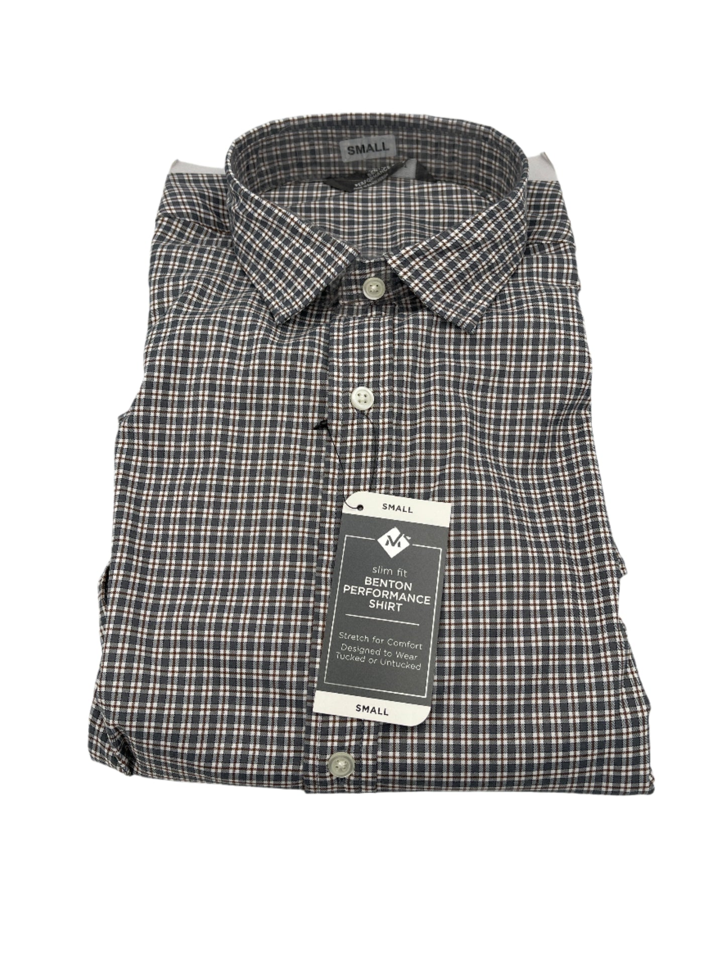 Member's Mark Slim Fit Button Up Performance Shirt