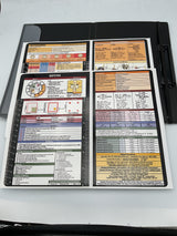 Handy Plastic Foldable Nursing Student Guide Binder
