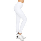 High Waist Activewear Leggings - Side Pockets