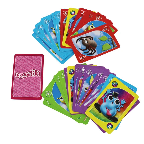 4 Kids Card Games (Old Maid, Crazy 8’s, Hearts, Go Fish)