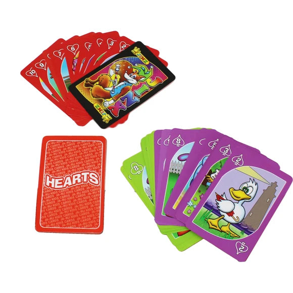 4 Kids Card Games (Old Maid, Crazy 8’s, Hearts, Go Fish)