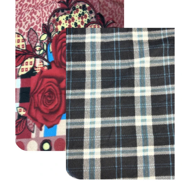 27" x 40" Assorted Pattern Cozy Pet Blanket