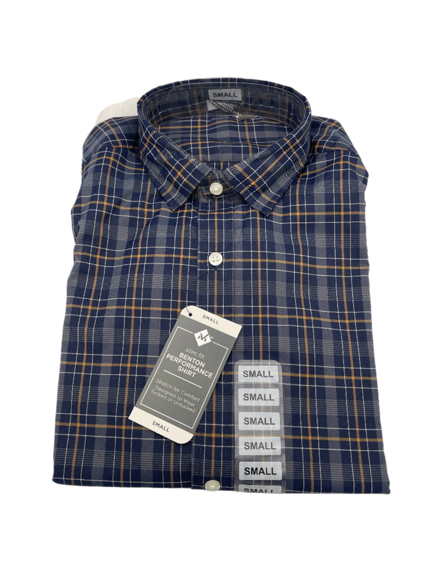 Member's Mark Slim Fit Button Up Performance Shirt