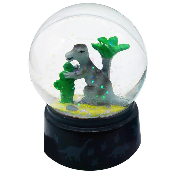 3.5" Glitter Snow Globe (Dinosaur, Panda Bear, Astronaut, Unicorn, Dolphin)