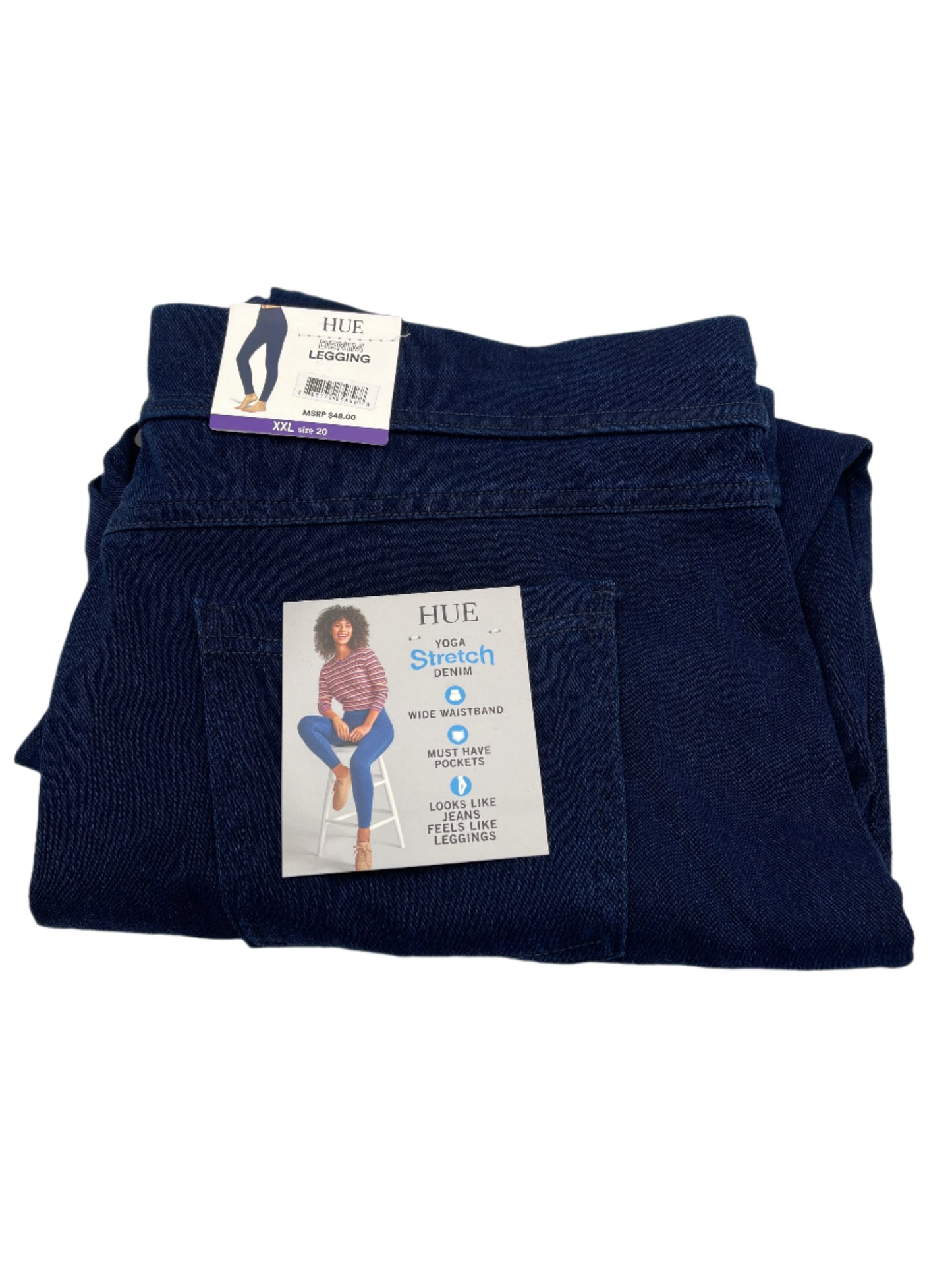 Hue Yoga Stretch Denim Women's Leggings