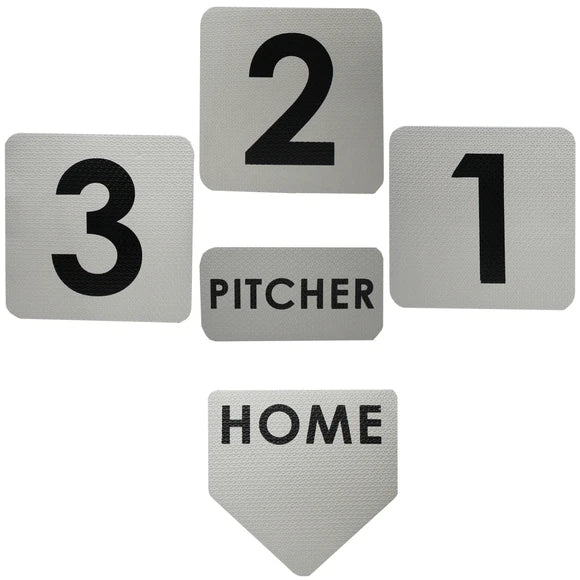 Lightweight Foam Throwdown Baseball Field Set