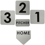 Lightweight Foam Throwdown Baseball Field Set