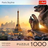 1000 Piece Puzzle - Sunset Paris Skyline