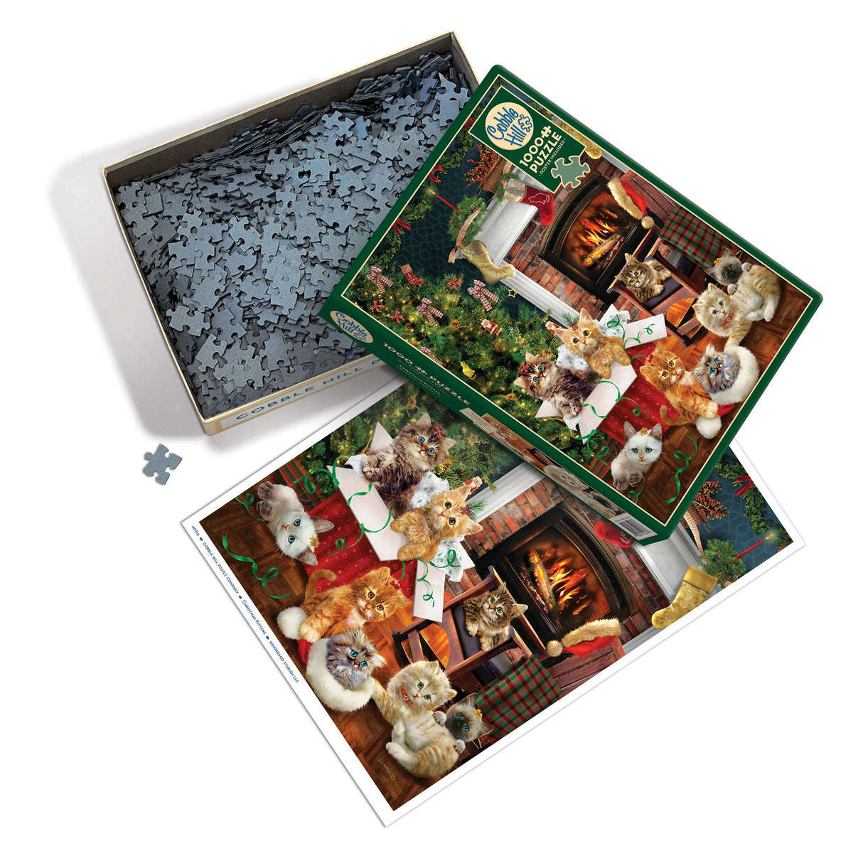 Christmas Kittens 1000pc puzzle