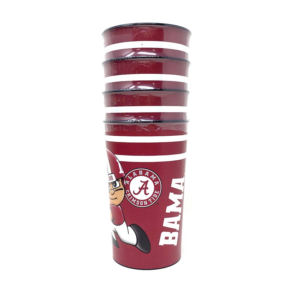University of Alabama Party Cup 4-Pack