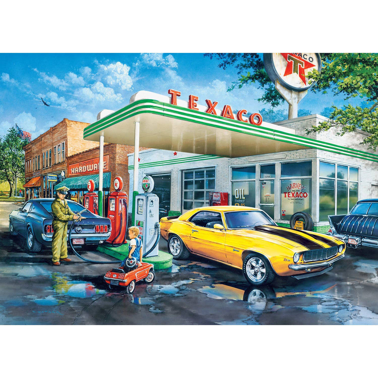 Childhood Dreams - Pop's Quick Stop 1000 Piece Puzzle