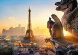 1000 Piece Puzzle - Sunset Paris Skyline