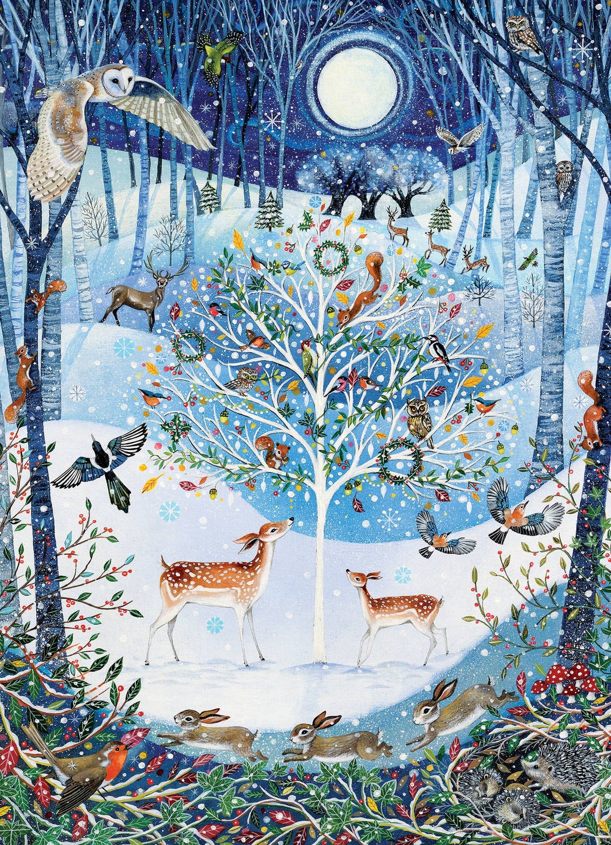 Winter Woodland 500pc puzzle