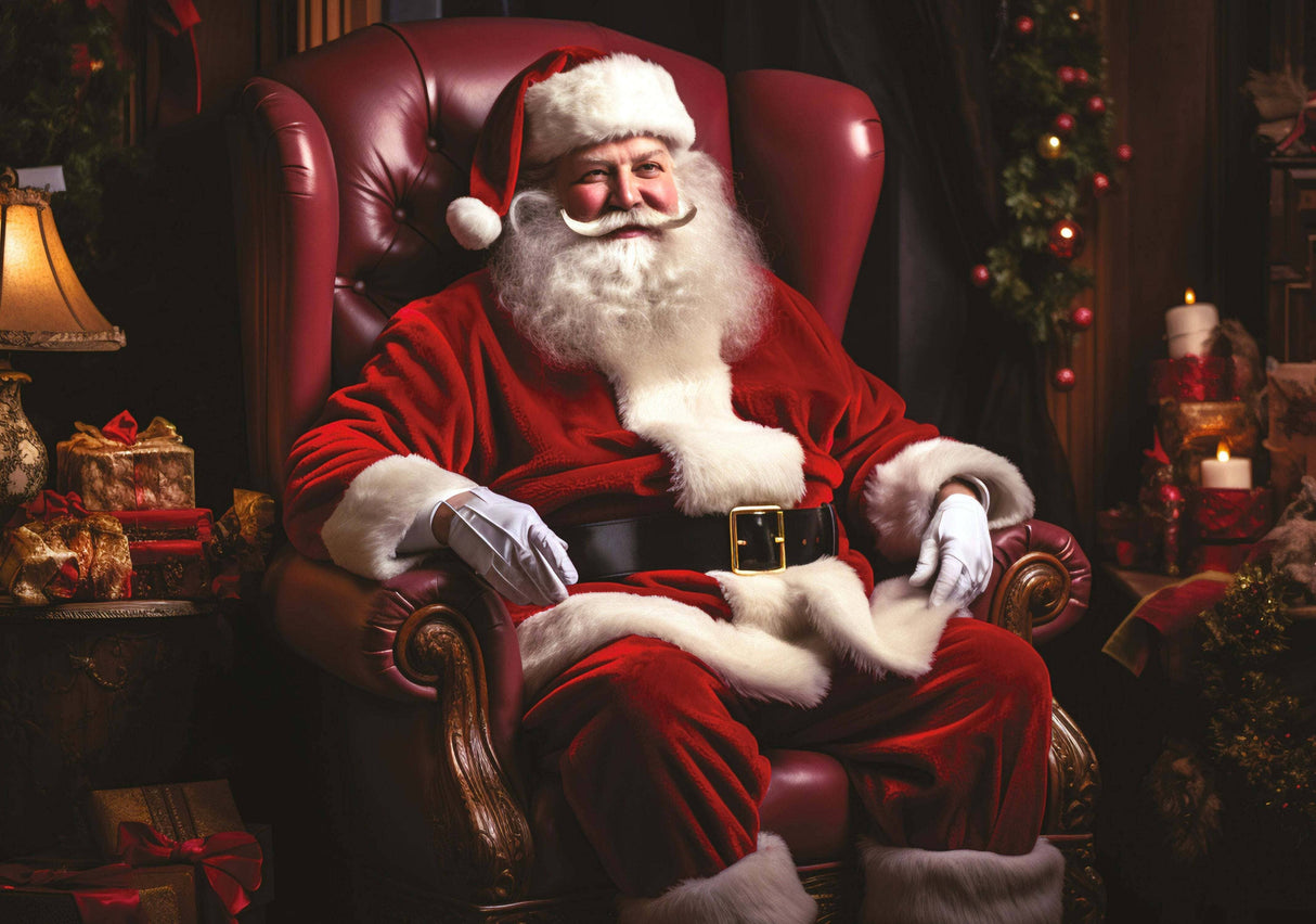 500 Piece Puzzle - Holiday - Classic Santa