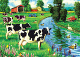 Cow Stream (tray) 35pc puzzle