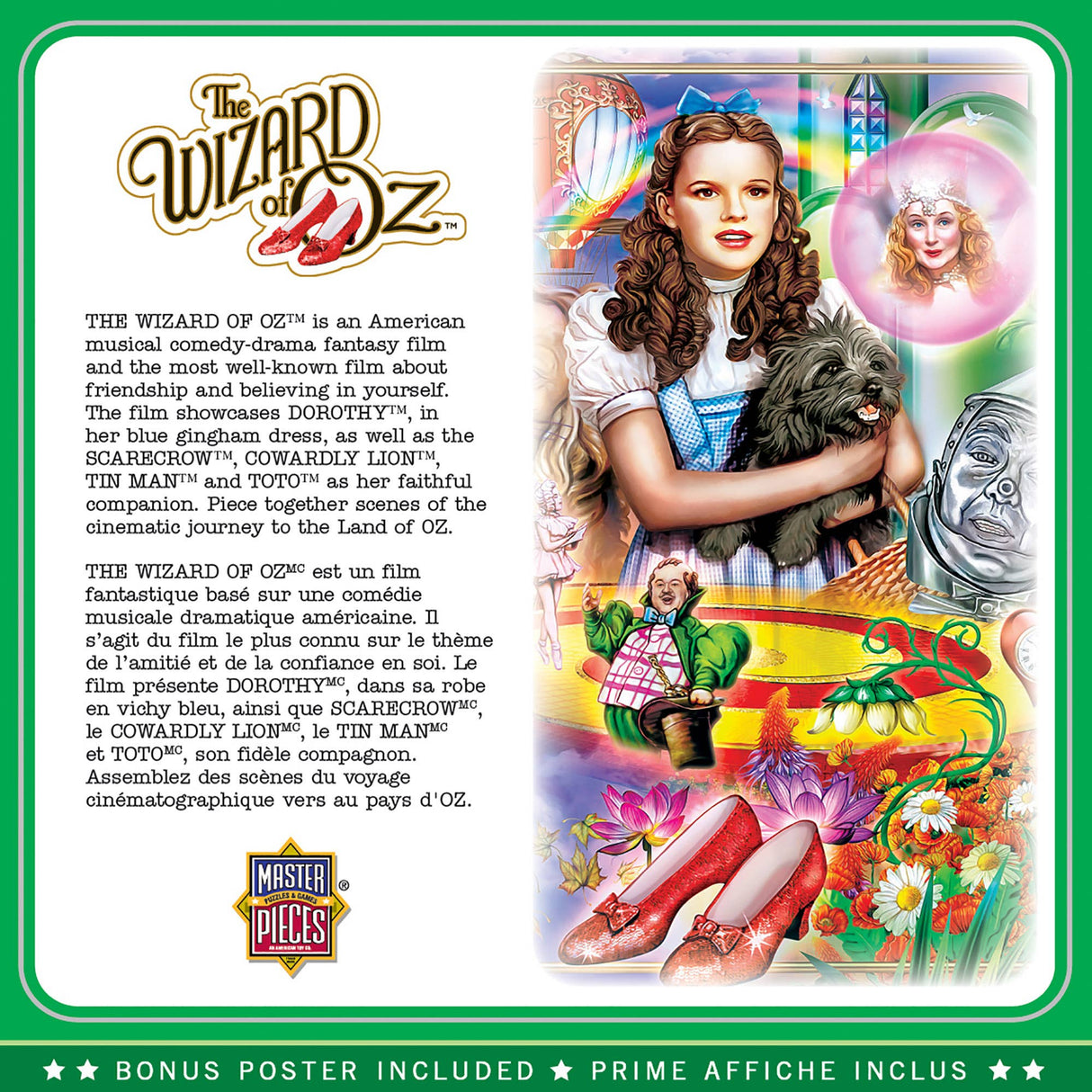 The Wizard of Oz - Magical Land of Oz 1000 Piece Puzzle