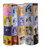 Bluey Tumbler – Family Fun Pup Collage 20oz Tumbler with Straw