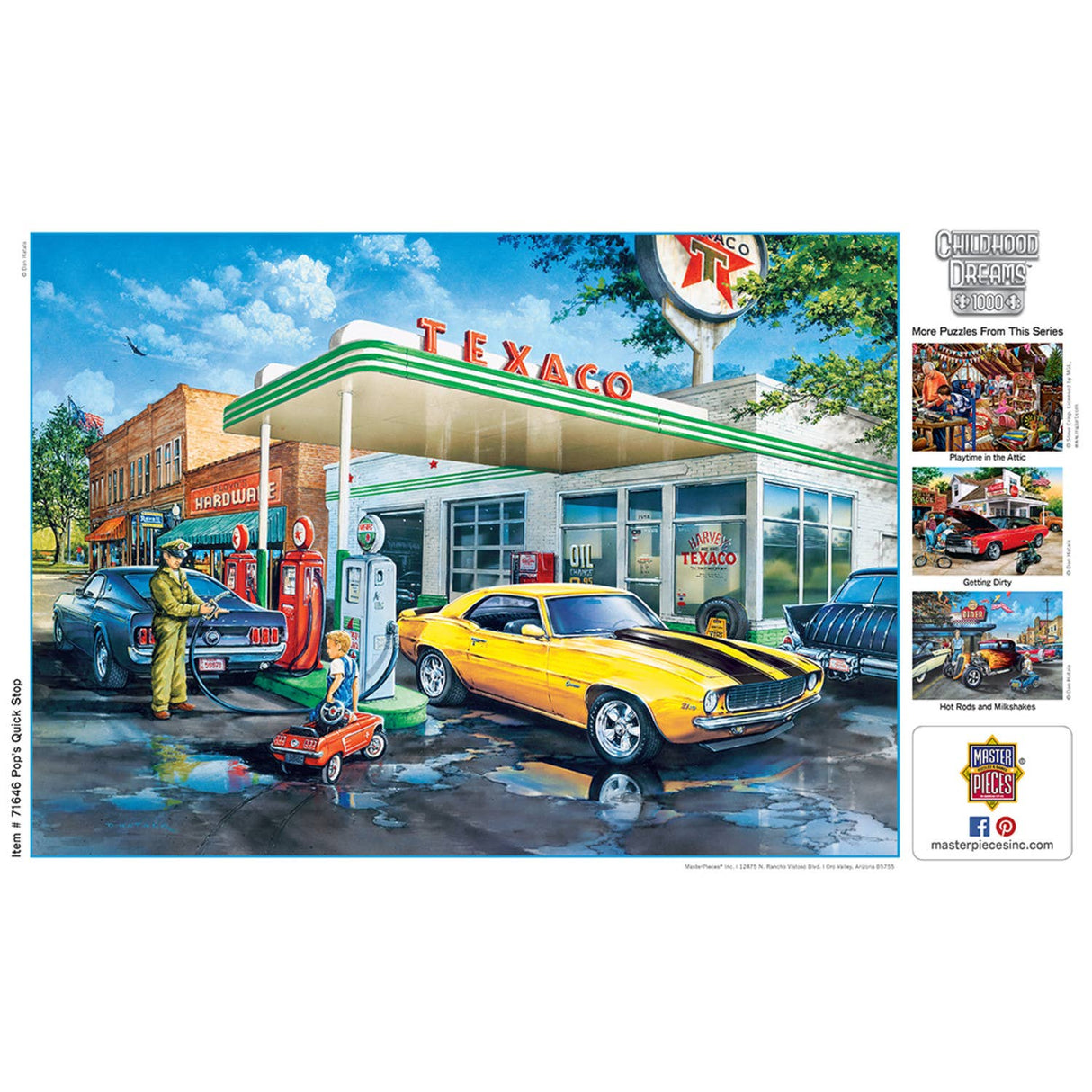 Childhood Dreams - Pop's Quick Stop 1000 Piece Puzzle