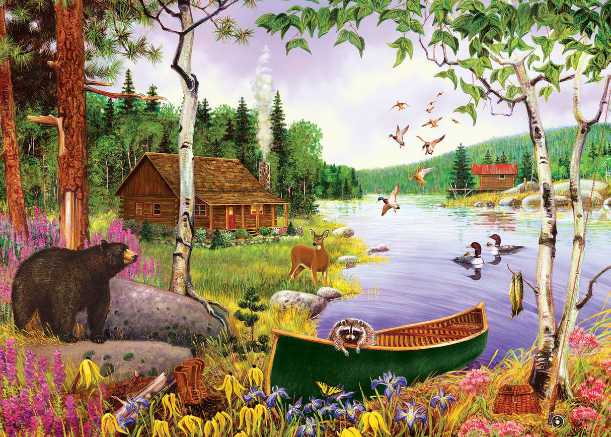 Bear Lake (tray) 35pc puzzle