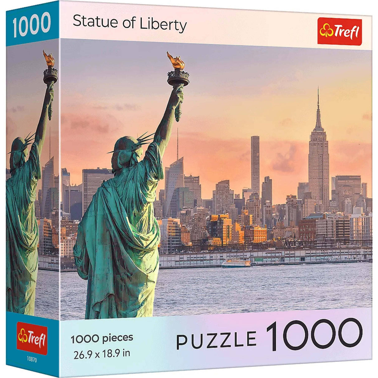 1000 Piece Puzzle - National Parks Statue of Liberty