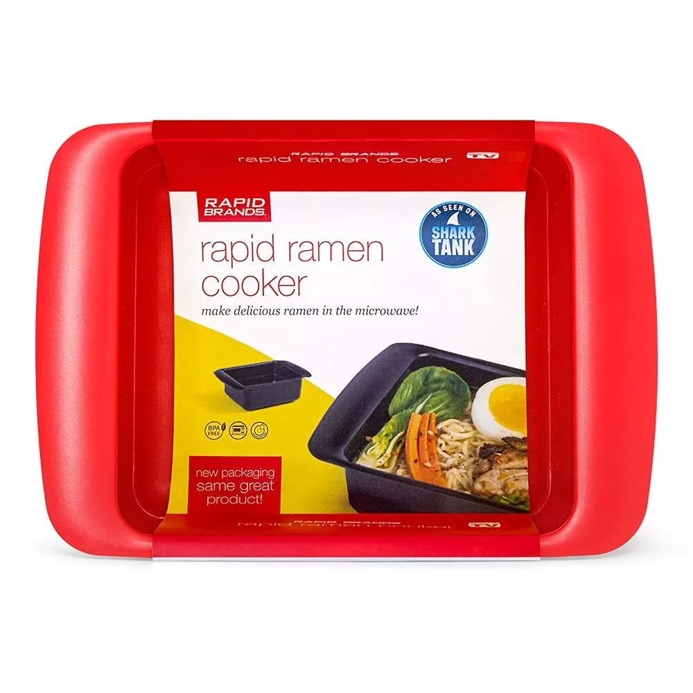 Rapid Brands Ramen Cooker Microwave in 3 Minutes BPA Free Dishwasher Safe