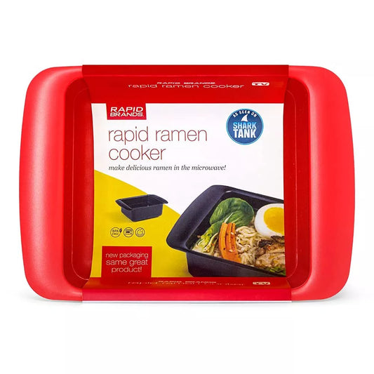 Rapid Brands Ramen Cooker Microwave in 3 Minutes BPA Free Dishwasher Safe