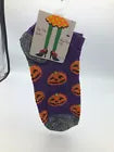 Halloween No Show & Crew Socks Size 9-11