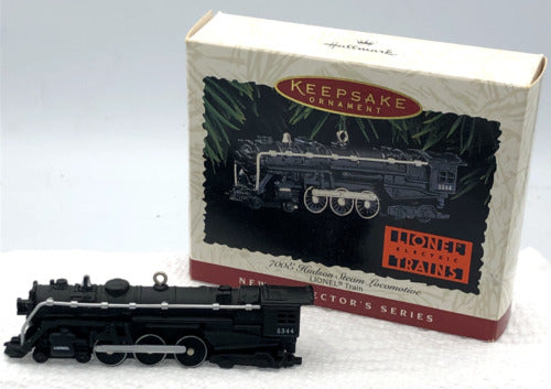 Hallmark Keepsake Ornament 700E Hudson Steam Locomotive, Lionel Train, 1996