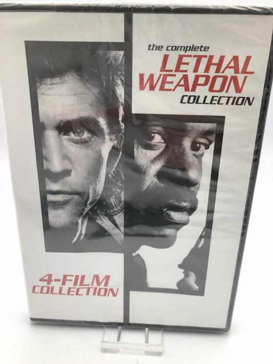 Lethal Weapon Collection DVD Mel Gibson, Danny Glover 4-Film Collection New Sealed